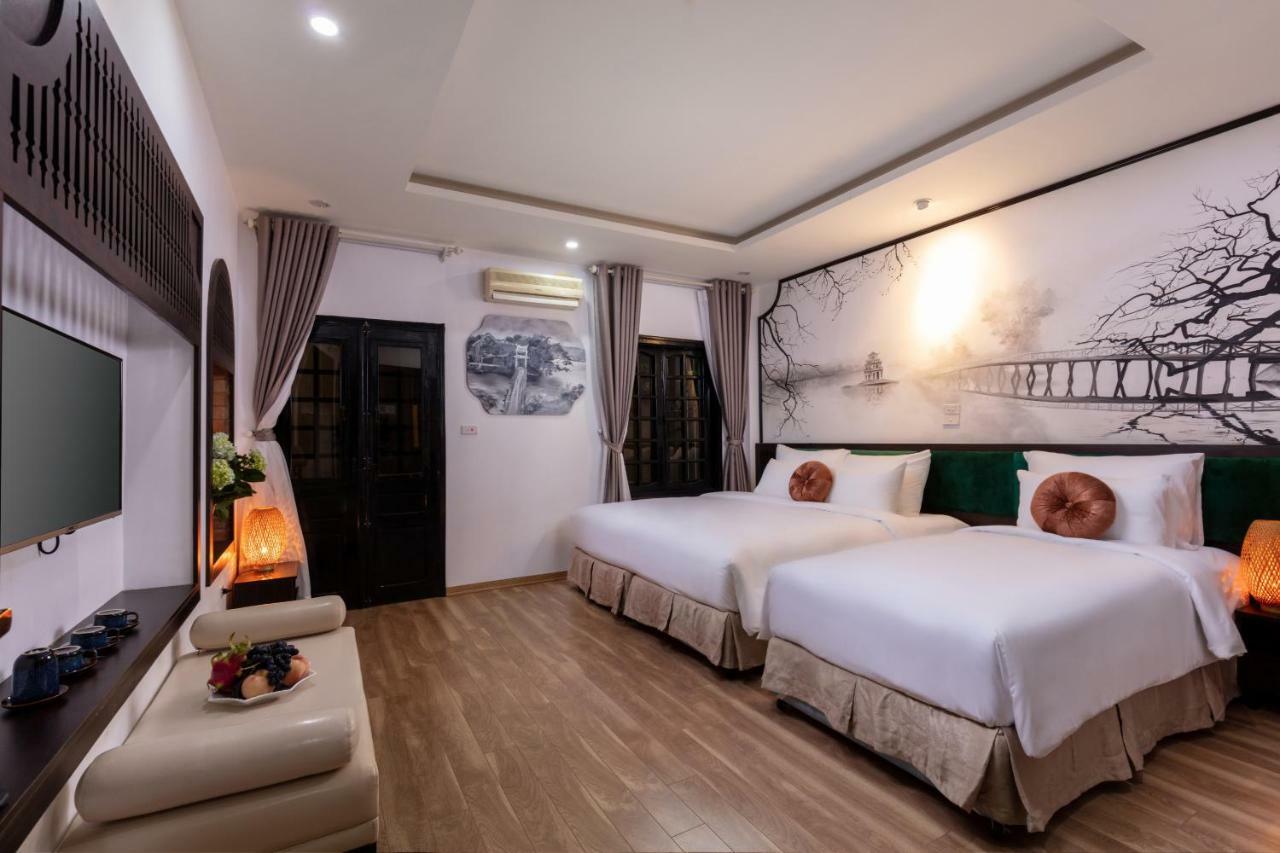Hanoi Center Silk Lullaby Hotel And Travel Dış mekan fotoğraf